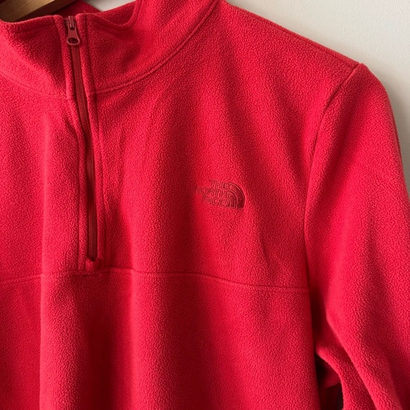 Like new! The North Face Half-Zip Fleece Pullover - Burnt Orange - Picture 9 of 12